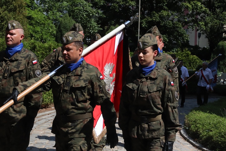 Pogrzeb mjr Barbary Sowy ps. Basia - uczestniczki powstania warszawskiego