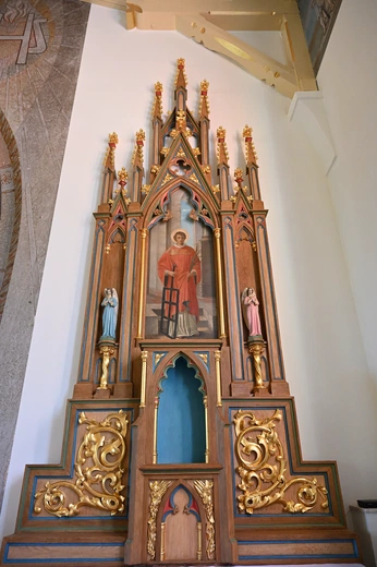 Odnowiony ołtarz patrona