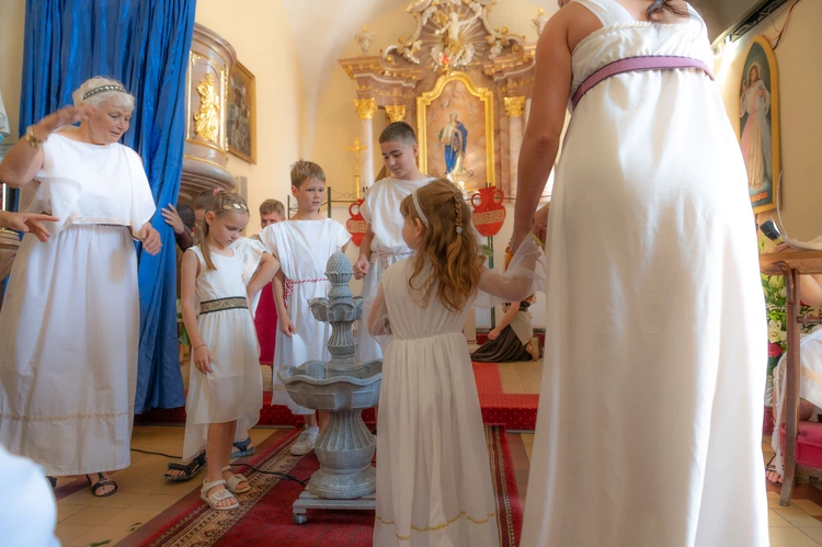 Misterium o św. Filomenie pt. "Wierna i niezłomna" w Gniechowicach