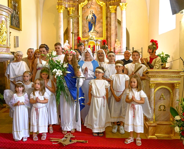 Misterium o św. Filomenie pt. "Wierna i niezłomna" w Gniechowicach