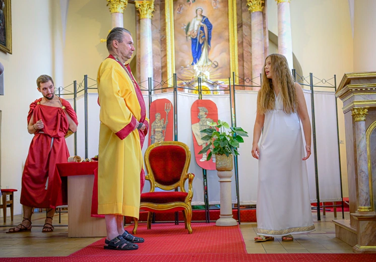 Misterium o św. Filomenie pt. "Wierna i niezłomna" w Gniechowicach