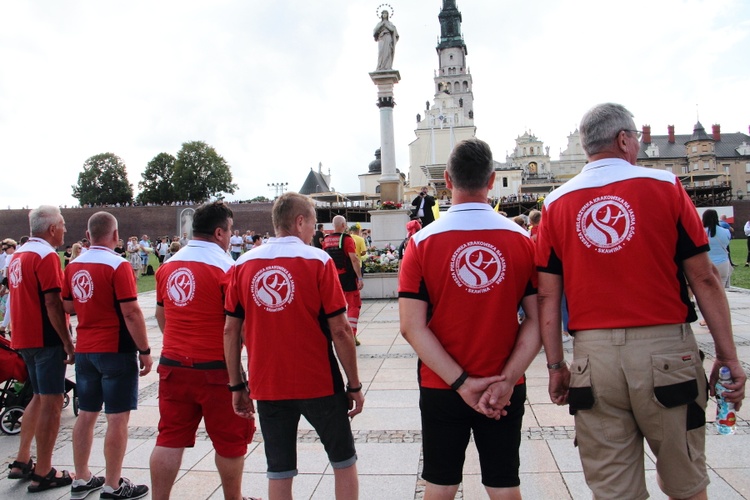 Wejście 44. Pieszej Pielgrzymki Krakowskiej na Jasną Górę - cz. 1