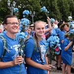 Wejście 44. Pieszej Pielgrzymki Krakowskiej na Jasną Górę - cz. 1
