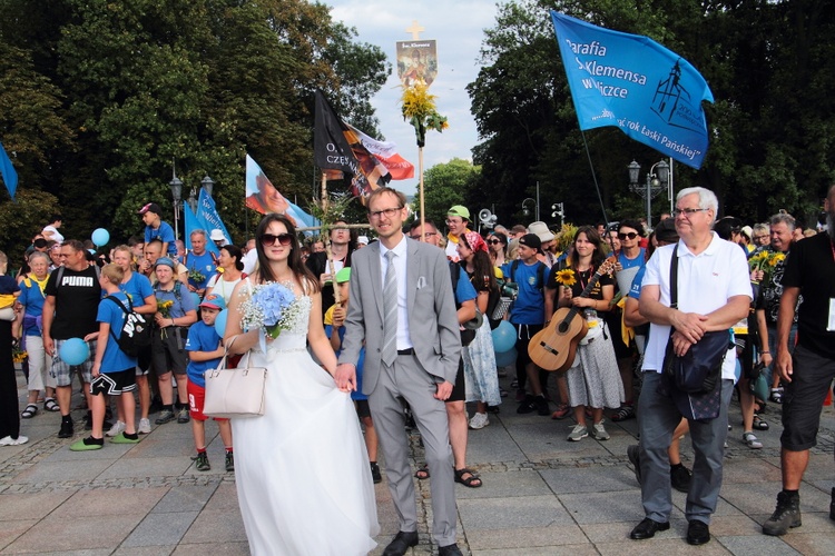 Wejście 44. Pieszej Pielgrzymki Krakowskiej na Jasną Górę cz. 2