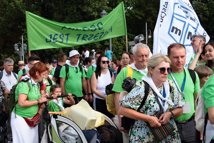 Wejście 44. Pieszej Pielgrzymki Krakowskiej na Jasną Górę cz. 2