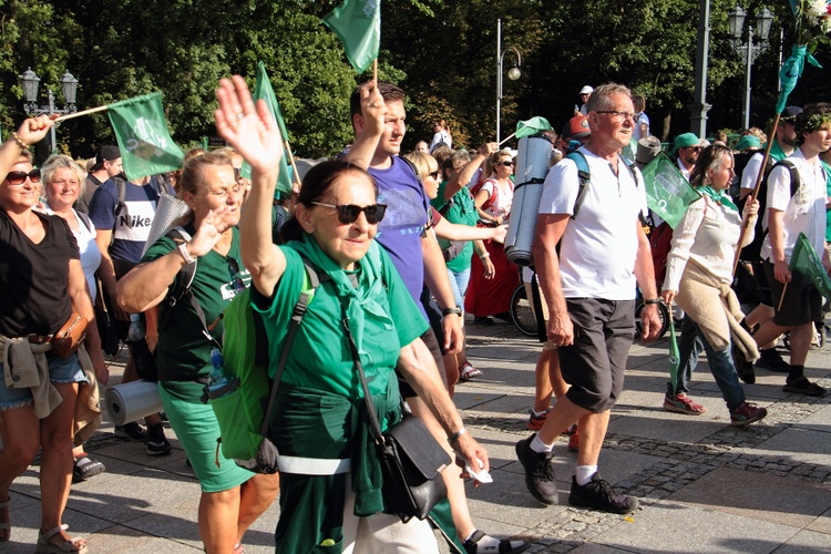 Wejście 44. Pieszej Pielgrzymki Krakowskiej na Jasną Górę cz. 2