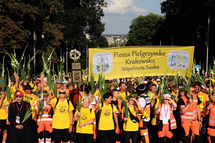 Wejście 44. Pieszej Pielgrzymki Krakowskiej na Jasną Górę cz. 2