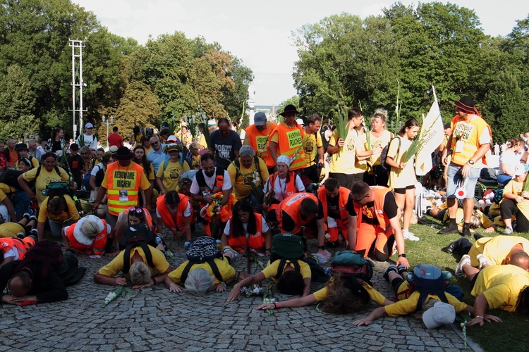 Wejście 44. Pieszej Pielgrzymki Krakowskiej na Jasną Górę cz. 2