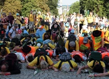 Wejście 44. Pieszej Pielgrzymki Krakowskiej na Jasną Górę cz. 2