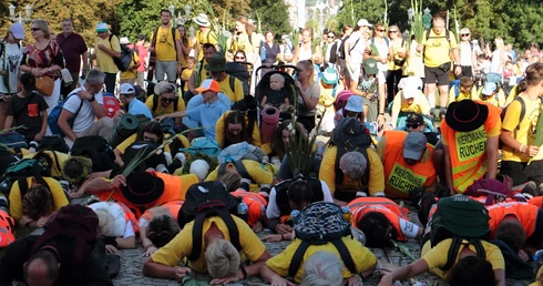 Wejście 44. Pieszej Pielgrzymki Krakowskiej na Jasną Górę cz. 2