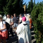 Jedynka zielona niesie ikonę Matki Bożej Częstochowskiej