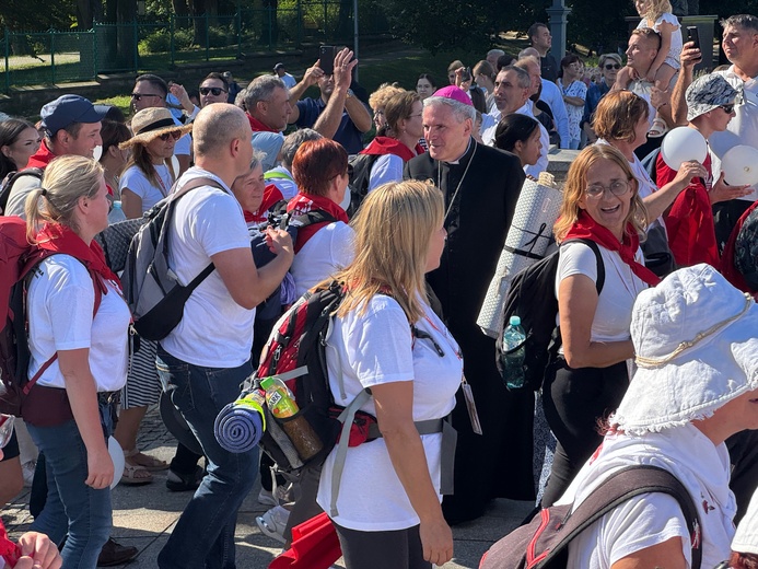 Pątnicy na Jasnej Górze