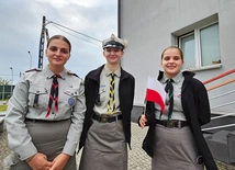 Harcerki z Jasienia i Jadownik.