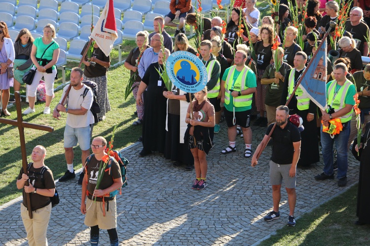 Pielgrzymka 2024. Wejście na Jasną Górę