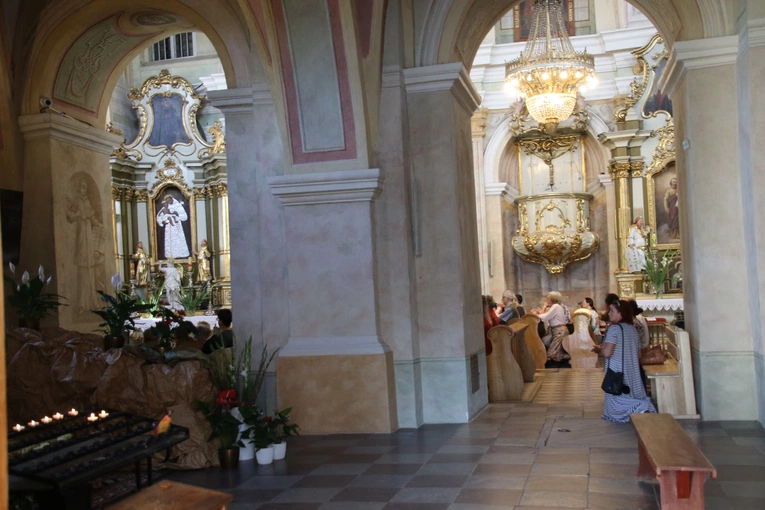 Skępe. Pogrzeb Matki Bożej