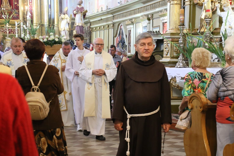 Skępe. Pogrzeb Matki Bożej