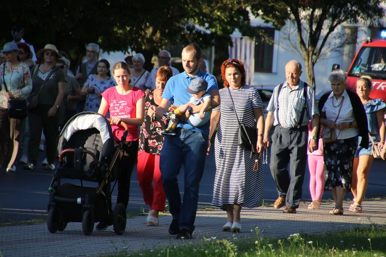 Skępe. Pogrzeb Matki Bożej
