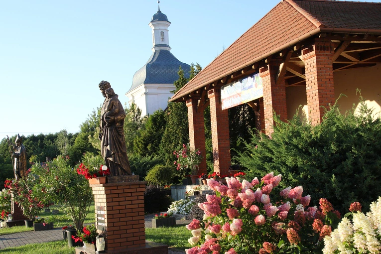 Skępe. Pogrzeb Matki Bożej