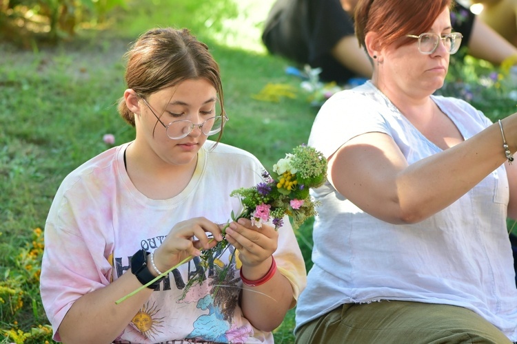 Frombork. Warsztaty wyplatania wianków