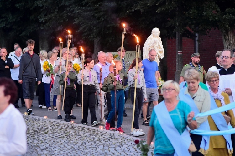 Frombork. Wigilia uroczystości Wniebowzięcia NMP