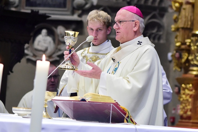 Frombork. Wigilia uroczystości Wniebowzięcia NMP