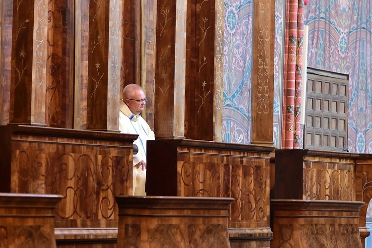 Frombork. Wigilia uroczystości Wniebowzięcia NMP