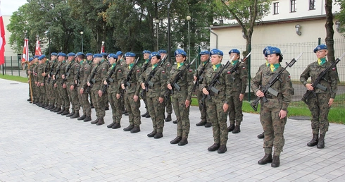 Uroczystości wojskowe w kościele garnizonowym