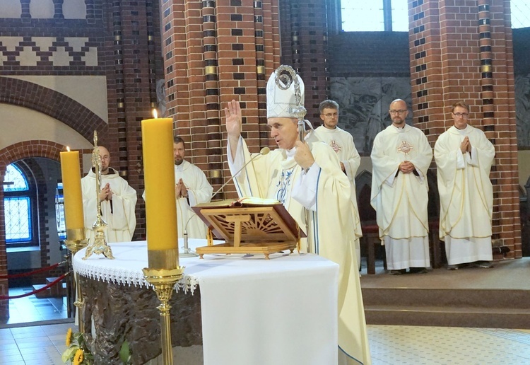 Eucharystia na rozpoczęcie pieszej pielgrzymki 