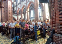 Eucharystia na rozpoczęcie pieszej pielgrzymki 