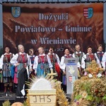 Dożynki powiatowo-gminne w Wieniawie