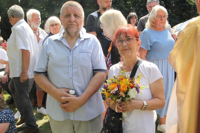 Pielgrzymka rodzin - kwiaty i zioła