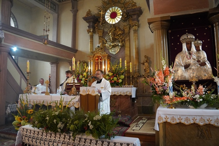 Uroczystości odpustowe w Solnikach Małych