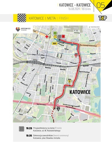 Tour de Pologne. Utrudnienia i zmiany w ruchu w Katowicach