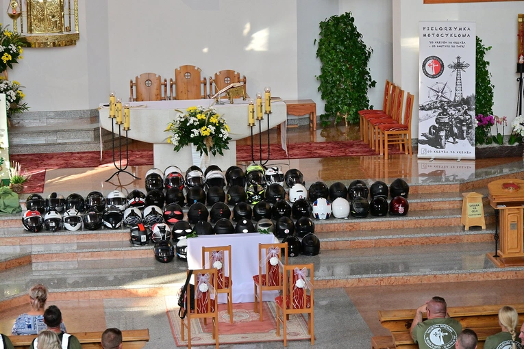 Pielgrzymkowym motocyklem przez Polskę 