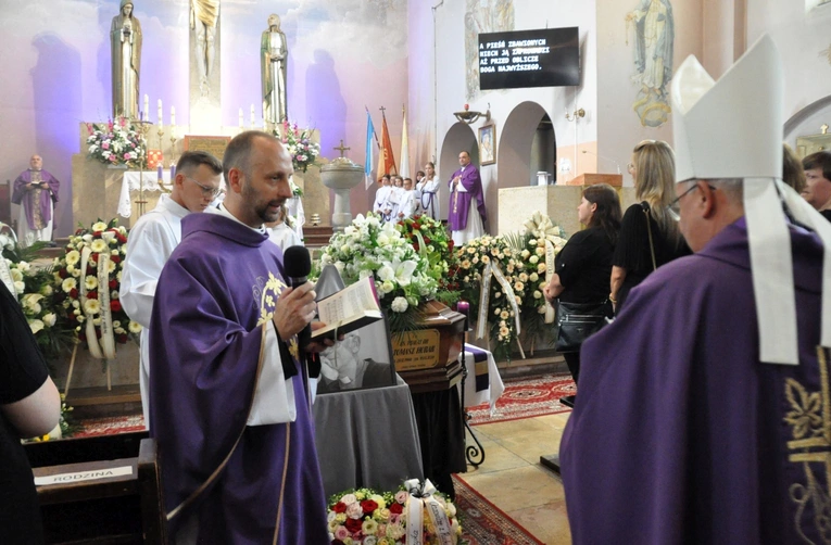 Pożegnanie śp. ks. Tomasza Horaka