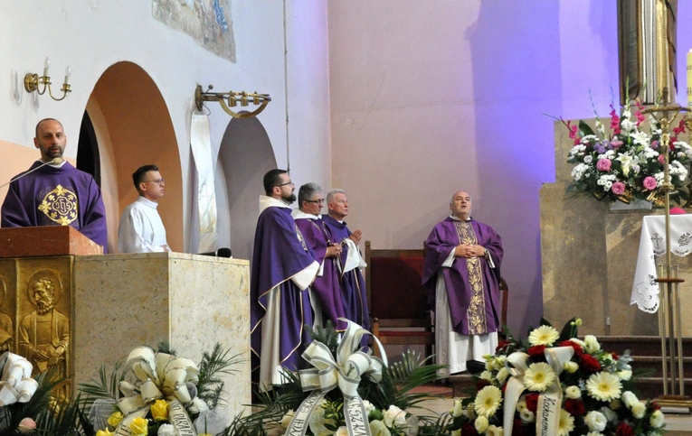 Pożegnanie śp. ks. Tomasza Horaka