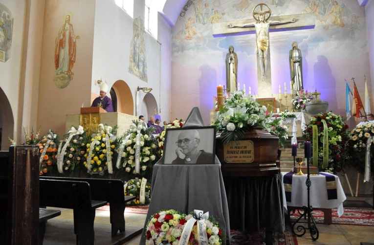 Pożegnanie śp. ks. Tomasza Horaka