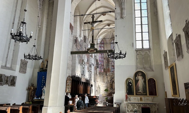 W wiśllickiej kolegiacie