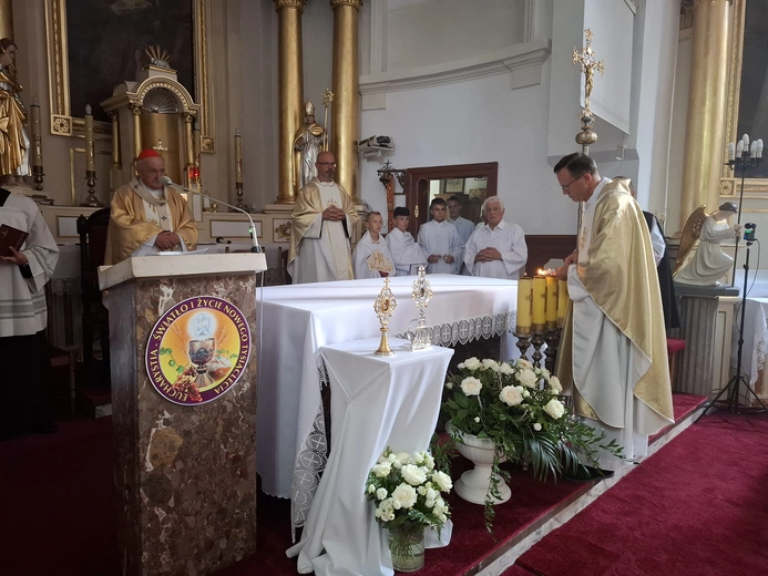 Poświęcenie koscioła w Pawłowicach