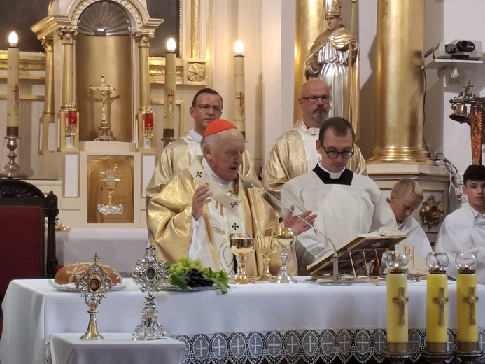 Poświęcenie koscioła w Pawłowicach