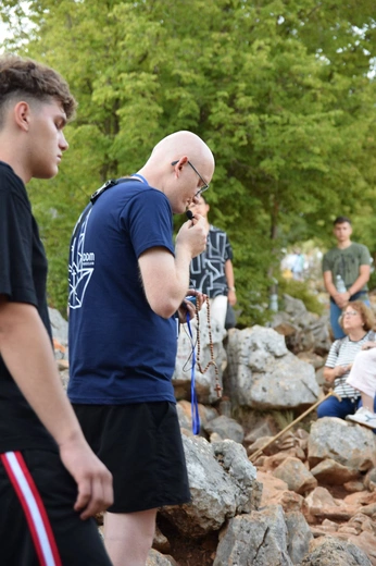 Młodzież z archidiecezji wrocławskiej w Medjugorju