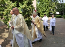 Poświęcenie koscioła w Pawłowicach