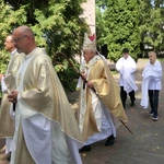 Poświęcenie koscioła w Pawłowicach