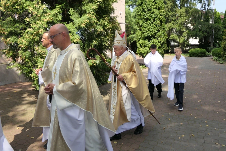 Poświęcenie koscioła w Pawłowicach