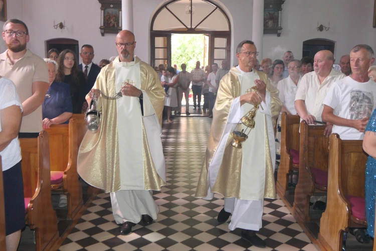 Poświęcenie koscioła w Pawłowicach