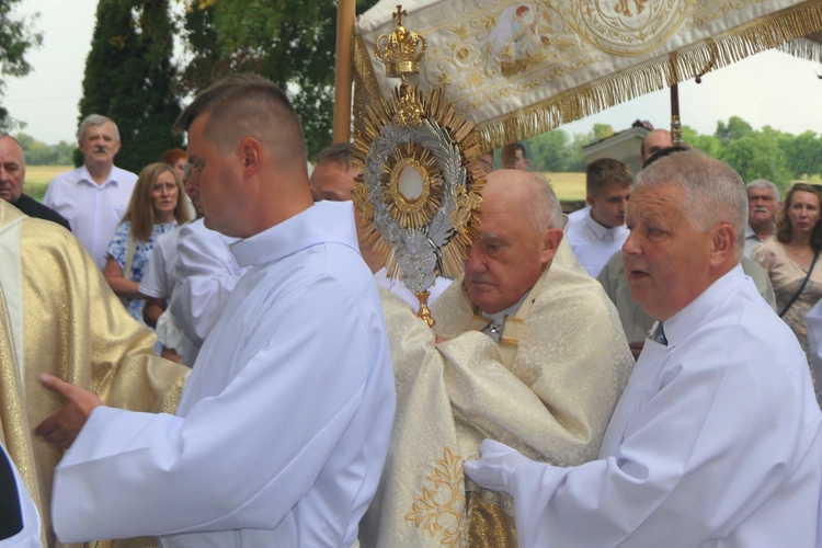 Poświęcenie koscioła w Pawłowicach