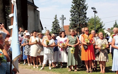 Poświęcenie bukietów. 