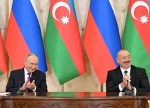 Prezydenci Rosji i Azerbejdżanu