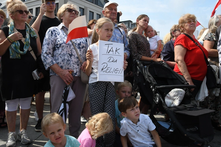 Protest w obronie religii