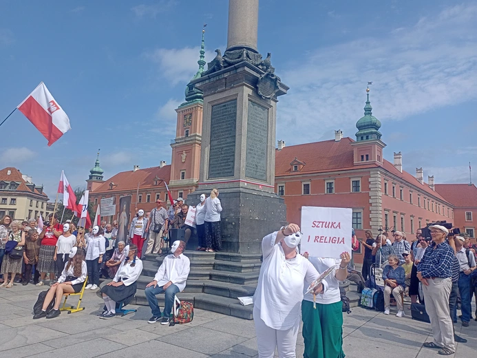 Protest w obronie religii